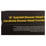 BC - New Ambicasa 10 Inch Rainfall Shower Head and Handheld Combo Set