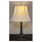 O - Ornate Table Lamp with Decorative Base