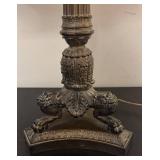 O - Ornate Table Lamp with Decorative Base