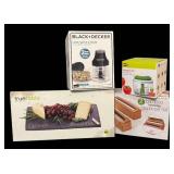 MB - New Kitchenware Collection Including Choppers, Dispensers, and Slate Serving Board
