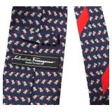 O - Set of 3 Salvatore Ferragamo Silk Neckties Assorted Patterns