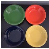 O - Set of 8 Homer Laughlin Fiesta Colorful Bowls