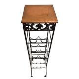 MB - Decorative Metal Wine Rack