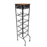 MB - Decorative Metal Wine Rack