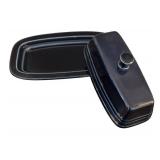 BC - Fiesta Navy Blue Platter and Covered Butter Dish Set
