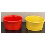 BC - Set of 8 Fiesta Multicolor Dinnerware Pieces Including Bowls, Plates, Gravy Boat and More