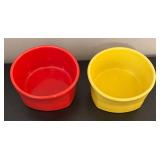 BC - Set of 8 Fiesta Multicolor Dinnerware Pieces Including Bowls, Plates, Gravy Boat and More