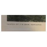 LR - "The Meet at Blagdon" Framed Print by J.W. Snow