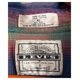 OC - Set of 3 XL Plaid Long Sleeve Shirts by Ralph Lauren, Levi