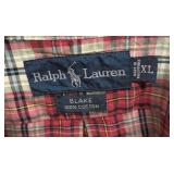 OC - Set of 3 XL Plaid Long Sleeve Shirts by Ralph Lauren, Levi
