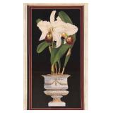 MB - Framed Orchid Botanical Print