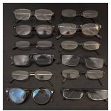 O - Collection of 12 Assorted Reading Glasses