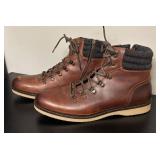 O - Crown Vintage Alpine PTLU Brown Boots Size 12