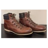 O - Crown Vintage Alpine PTLU Brown Boots Size 12