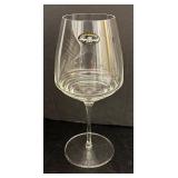 O - Set of 4 Luigi Bormioli Blown Crystal Stemware