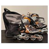 LL  - Rollerblade Inline Skates Size 11 with Carrying Bag