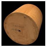 LL  - Vintage Round Wooden Accent Table