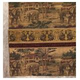 LL  - Elephant Motif Decorative Tapestry / Fabric