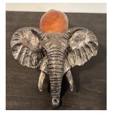 LL  - Set of 4 Wood and Metal Animal Motif Napkin Rings