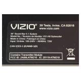 LL  - Vizio Subwoofer for 36" Sound Bar 5.1 System Model: V51-H6