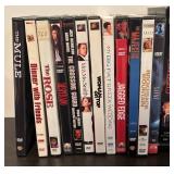 LL  - Collection of DVDs and VHS Tapes Including Disney Classics and Popular Films