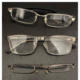O - Collection of 11 Reading Glasses Various Styles and Strengths