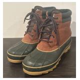 LL  - Totes Steel Shank Duck Boots Size 10