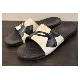 LL  - Adidas and Under Armour Size 11 Slide Sandals and Clogs