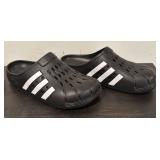 LL  - Adidas and Under Armour Size 11 Slide Sandals and Clogs