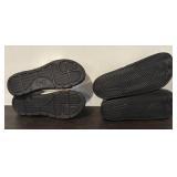 LL  - Adidas and Under Armour Size 11 Slide Sandals and Clogs