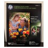 LL  - Lot of 6 HP Everyday Photo Paper Glossy 8.5 x 11 Inch Sheets