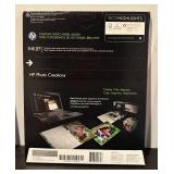 LL  - Lot of 6 HP Everyday Photo Paper Glossy 8.5 x 11 Inch Sheets