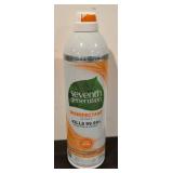 LL  - Set of 4 Seventh Generation Disinfectant Spray Bottles 13.9 oz Fresh Citrus & Thyme