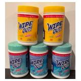 LL  - Lot of Clorox and Wipe Out Disinfecting Cleaning Wipes