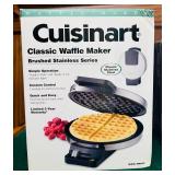 MB - Cuisinart Classic Waffle Maker and West Bend Professional Series Fondue Pot in Box