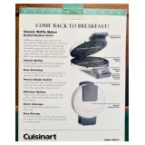 MB - Cuisinart Classic Waffle Maker and West Bend Professional Series Fondue Pot in Box