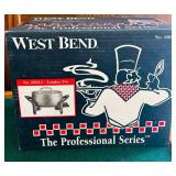 MB - Cuisinart Classic Waffle Maker and West Bend Professional Series Fondue Pot in Box