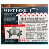 MB - Cuisinart Classic Waffle Maker and West Bend Professional Series Fondue Pot in Box