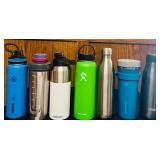 BS - Set of 7 Assorted Reusable Water Bottles and Tumblers