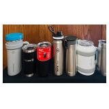 ENT - Set of 7 Insulated Drinkware Tumblers and Bottles Various Brands