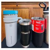 ENT - Set of 7 Insulated Drinkware Tumblers and Bottles Various Brands