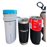 ENT - Set of 7 Insulated Drinkware Tumblers and Bottles Various Brands