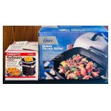 ENT - Presto FryDaddy Junior Deep Fryer and Oster Deluxe Electric Skillet Set