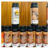 BS - Lot of 21 Redken & Clairol Hair Color Gels with Storage Rack