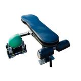 G - Adjustable Weight Bench with ProForm Dumbbells and SPRI 6lb Medicine Ball