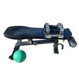 G - Adjustable Weight Bench with ProForm Dumbbells and SPRI 6lb Medicine Ball