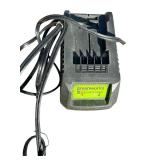 G - Greenworks 40V Cordless String Trimmer with Battery and Charger