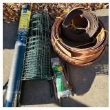 G - Garden Landscape Bundle with Edging, Stakes, Fabric and Wire Fencing