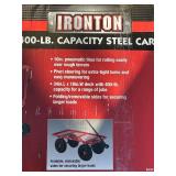 G - Ironton 400-lb Capacity Steel Utility Cart with Pneumatic Tires