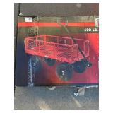 G - Ironton 400-lb Capacity Steel Utility Cart with Pneumatic Tires